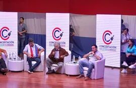 Pepe Mujica fue el principal orador del encuentro con jóvenes organizado por la Concertación Nacional.