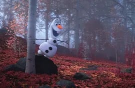 Josh Gad vuelve a interpretar al muñeco de nieve Olaf en "Frozen II".