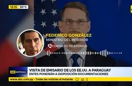 Visita de Emisario de los EE.UU. a Paraguay
