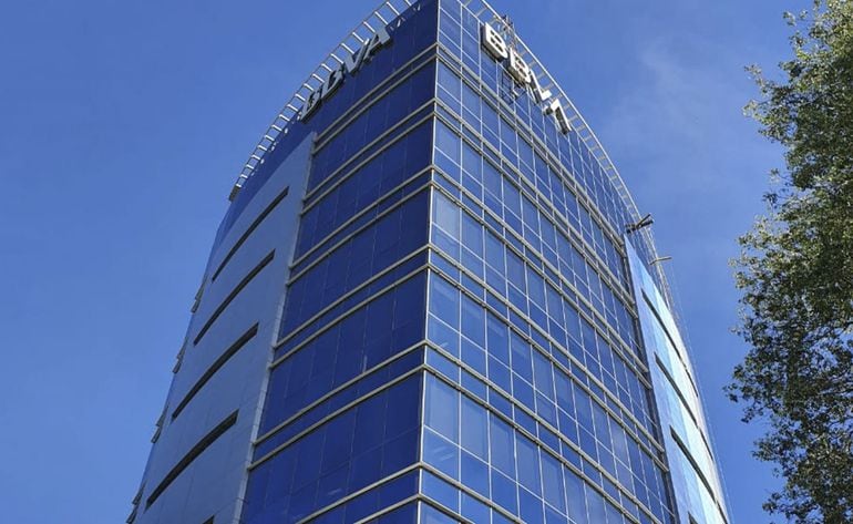 La sede del BBVA en Asunción.
