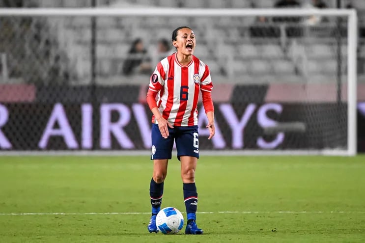 Dulce María Quintana (35 años) aporta experiencia a la selección paraguaya.