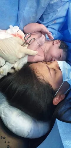 A las 01:03 nació en el Hospital Central el primer bebe del año 2022.