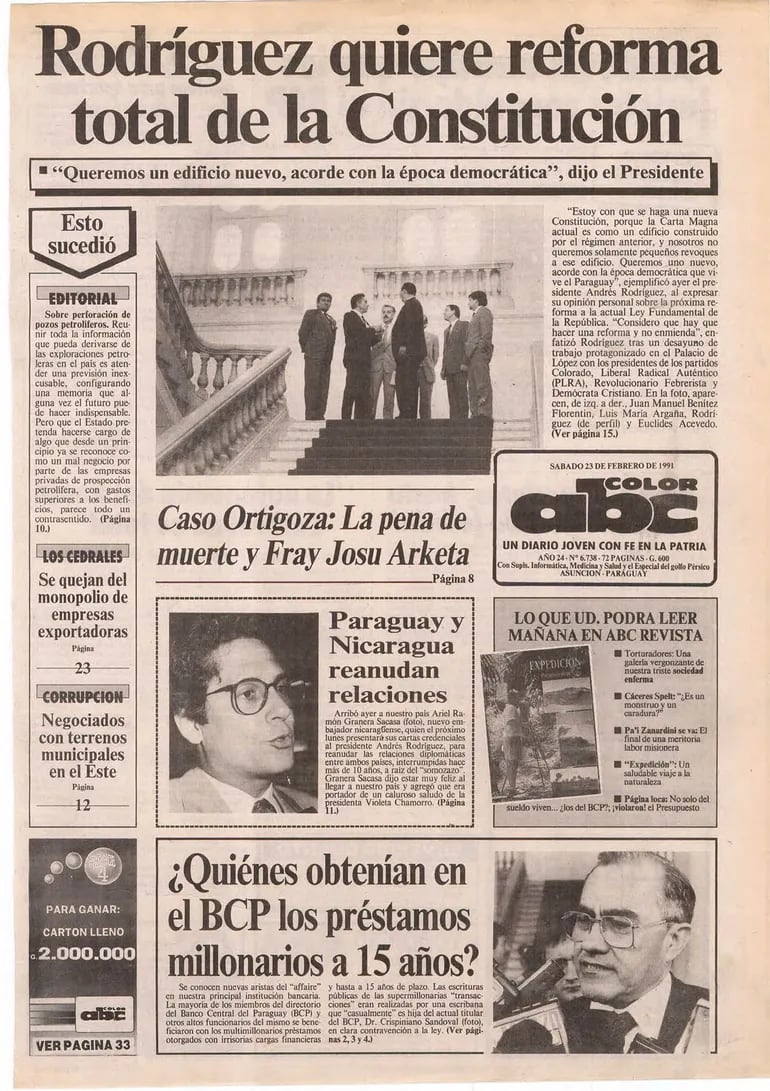 23 de febrero de 1991 Un