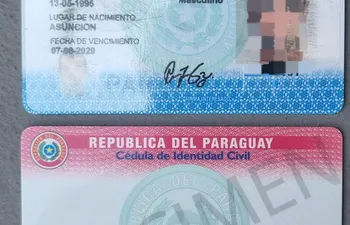 Un joven identificado como Víctor Irala intentó retirar G. 1.500 millones utilizando documentos falsos, el viernes pasado en una sucursal bancaria de Asunción.