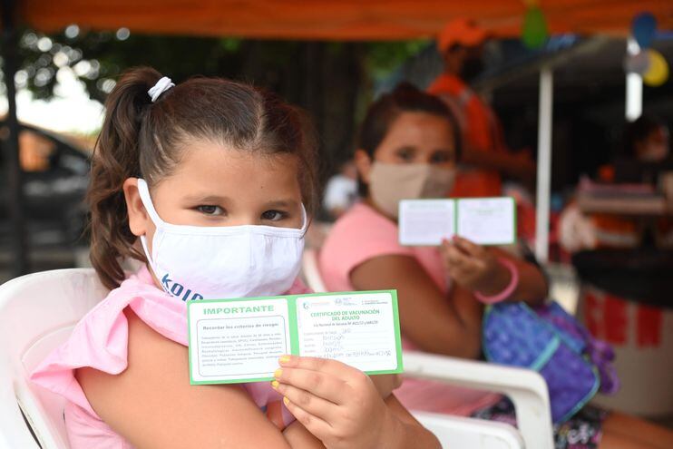 Bajo número de niños inscriptos para la vacunación preocupa al Ministerio de la Niñez
