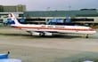 Un McDonnell Douglas DC-8-63 de LAP en una foto captada en 1992.