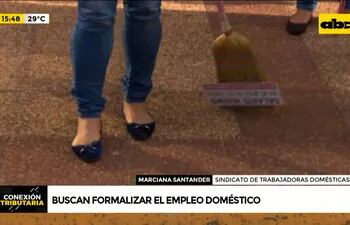 Trabajadoras buscan formalizar el empleo doméstico